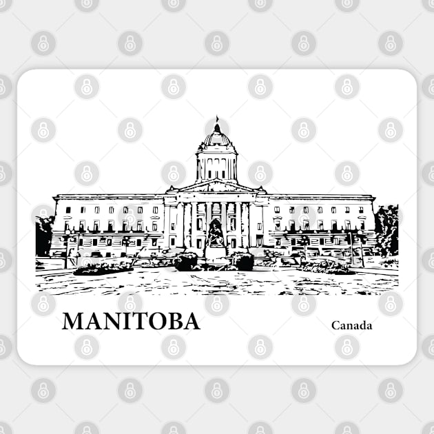 Manitoba Canada Sticker by Lakeric